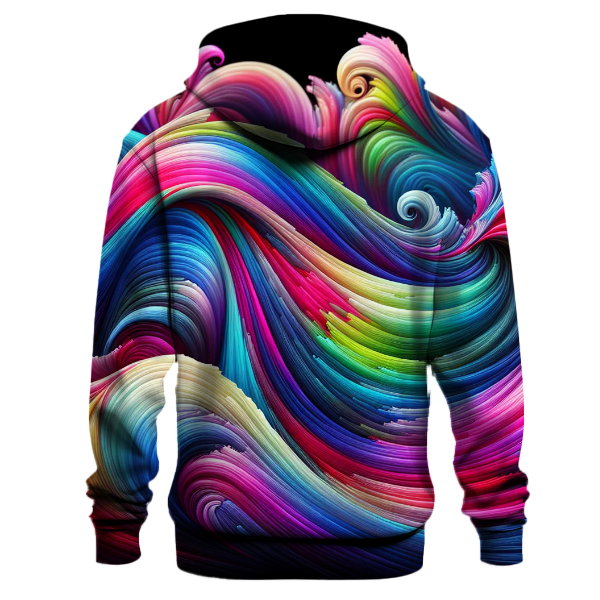 Wave Patterns Hoodie
