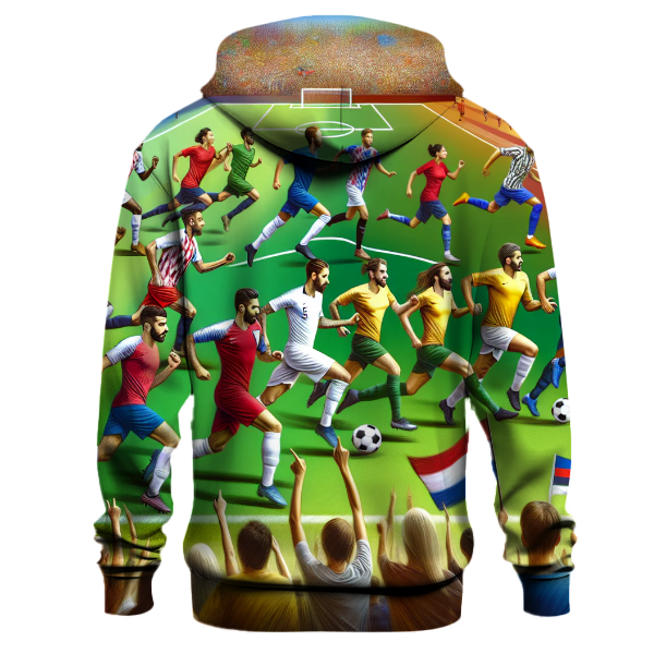 Soccer Field Graphic Hoodie