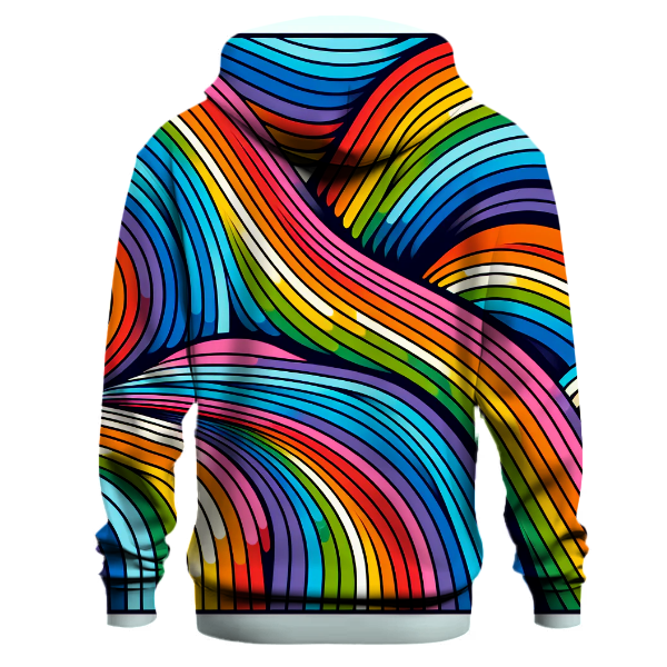 Retro Rainbow Arch Hoodie