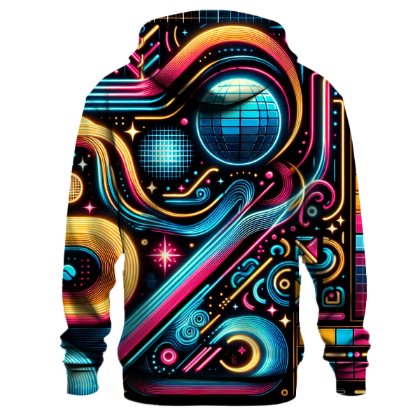 Neon Lights Urban Hoodie