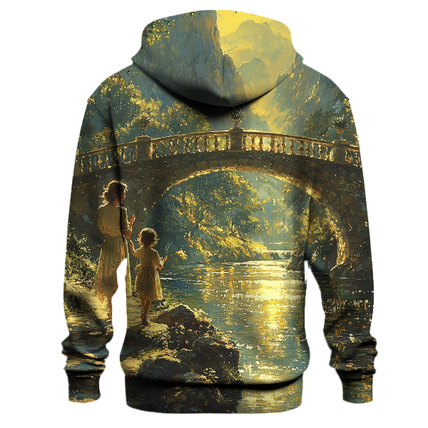 The Bridge of Dreams A Mothers Guiding Support Hoodie