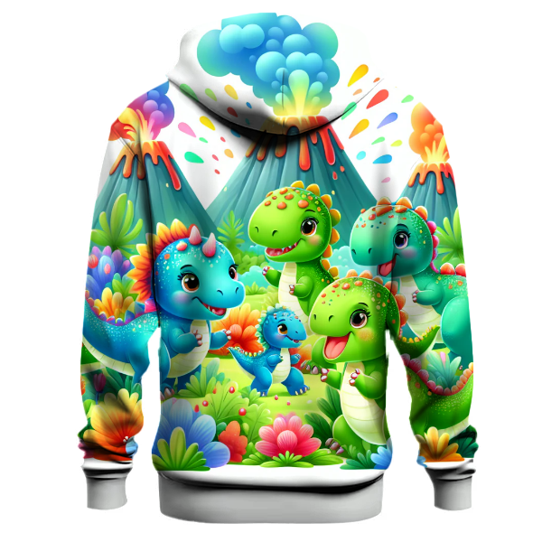 Adventurous Dino Expedition Hoodie