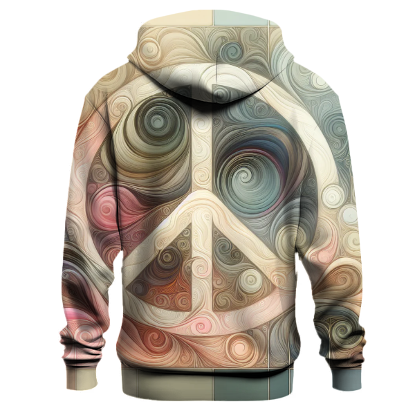 Nostalgic Peace Patterns Hoodie