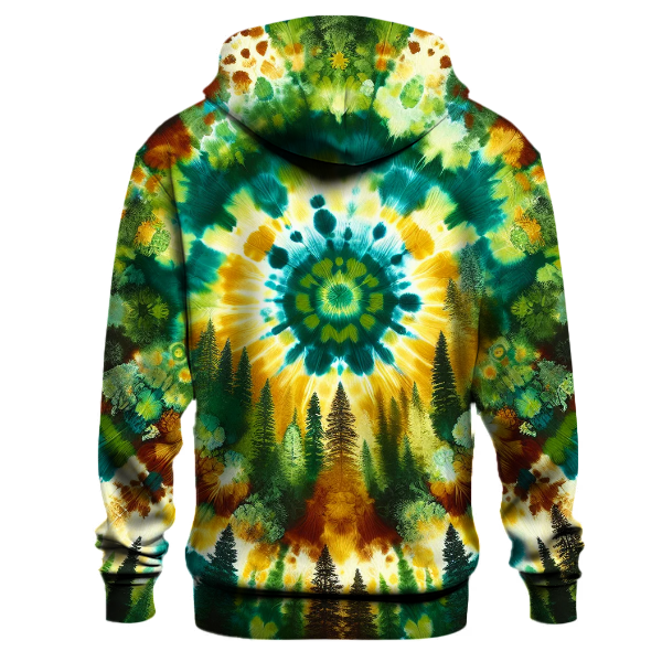Electric Forest Tie-Dye Design Hoodie