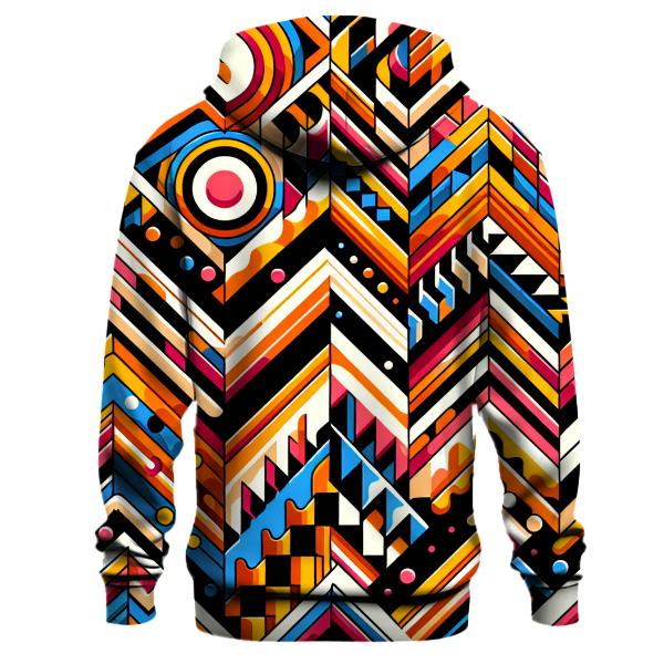 Funky Zigzag Groove Hoodie