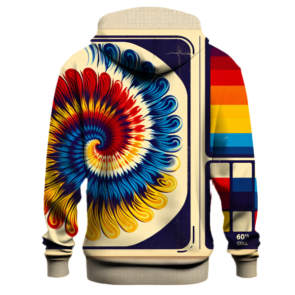 Groovy Tie Dye Delight Hoodie
