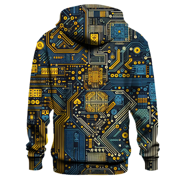 Retro Electro Circuit Hoodie