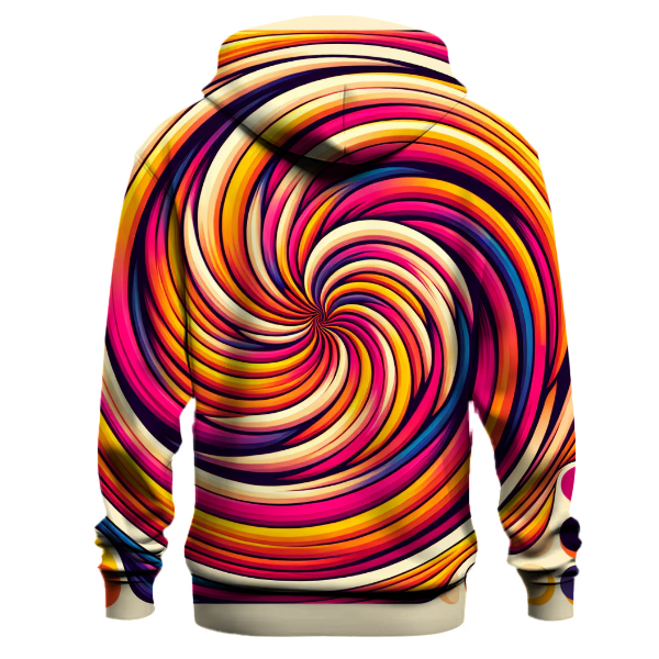 Retro Funky Spirals Hoodie