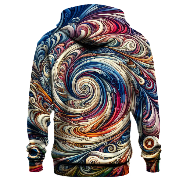 Hazy Swirls Hoodie