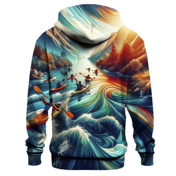 Scenic Kayaking Adventure Hoodie