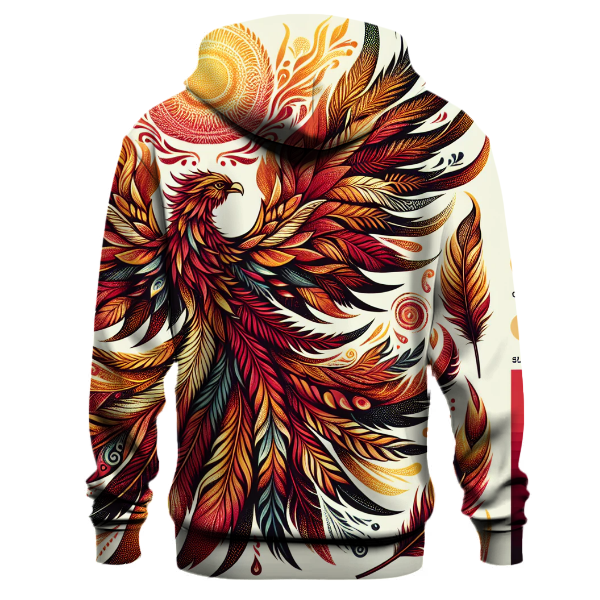 Rising Phoenix Tie-dye Hoodie