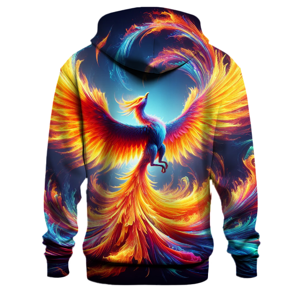 Majestic Phoenix Awakening Hoodie