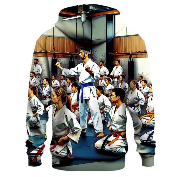 Martial Arts - Discipline and Strength Hoodie