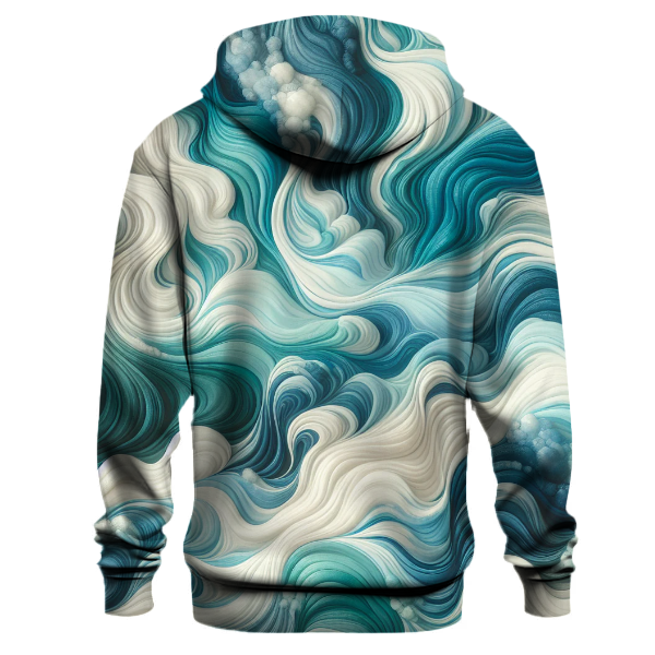 Ocean Tide Waves Hoodie