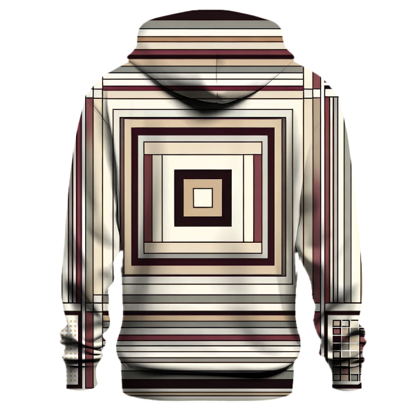 Harmony Stripes and Squares Hoodie