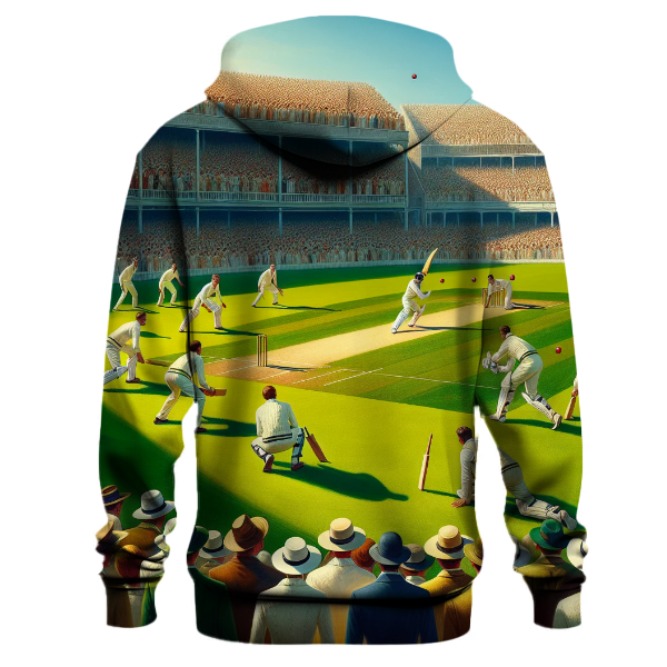 Cricket Field Glory Hoodie
