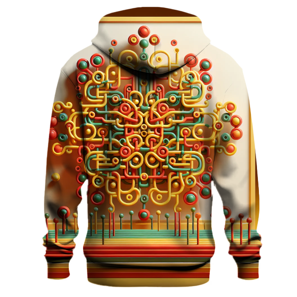 Floral Patchwork Vibes Hoodie