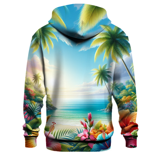 Luminous Tropical Paradise Hoodie