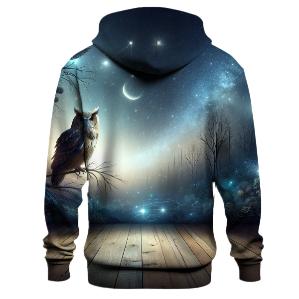 Mystical Owl Wisdom Hoodie