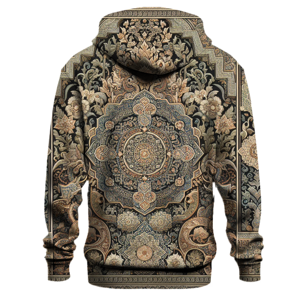 Elegant Oriental Patterns Hoodie