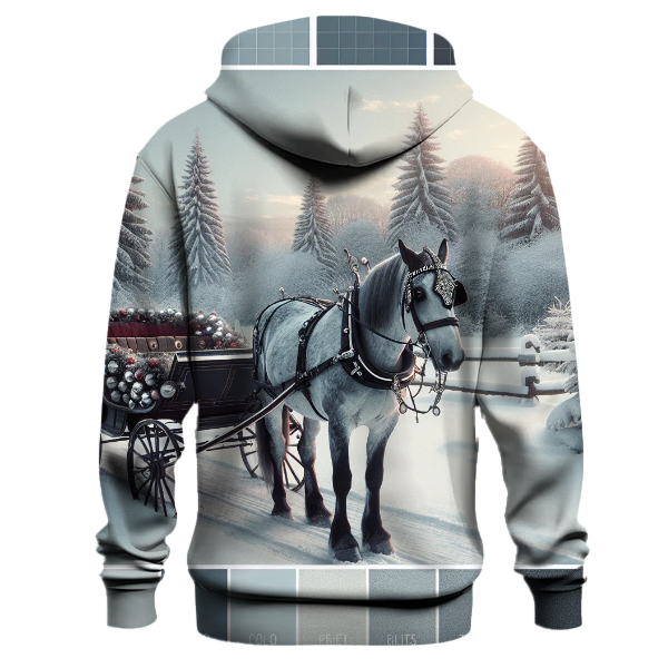 Silver Bells Sleigh Ride Hoodie