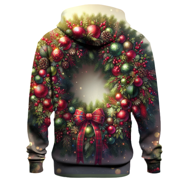 Joyful Holiday Wreath Hoodie