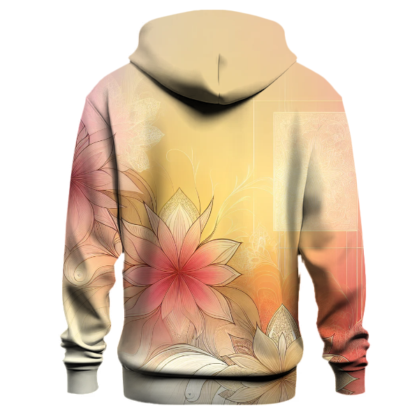 Floral Dawn Embrace Hoodie