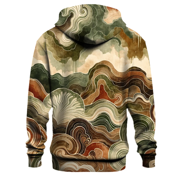Earthy Tones Organic Hoodie