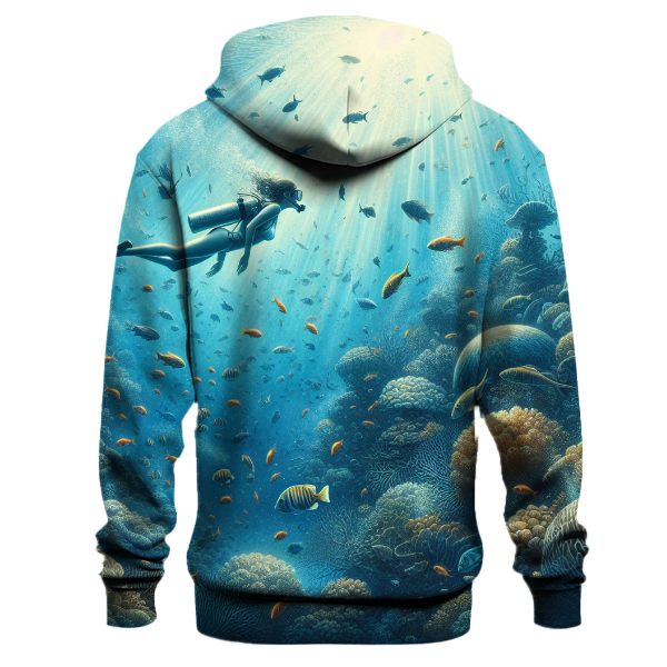 Diving - Oceanic Elegance Hoodie