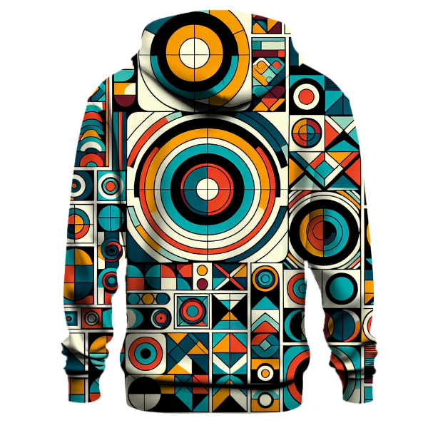 Retro Geo Shapes Hoodie