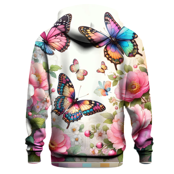 Delicate Butterfly Dance Hoodie