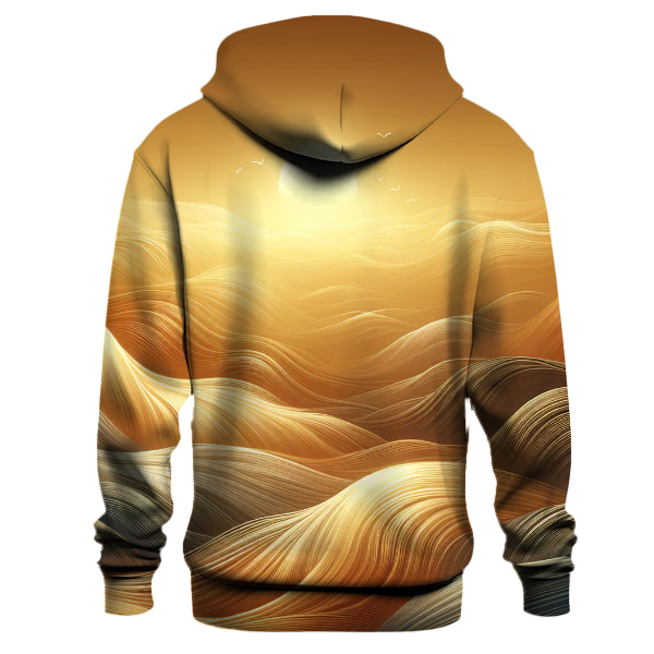 Gilded Sunset Sweep Hoodie