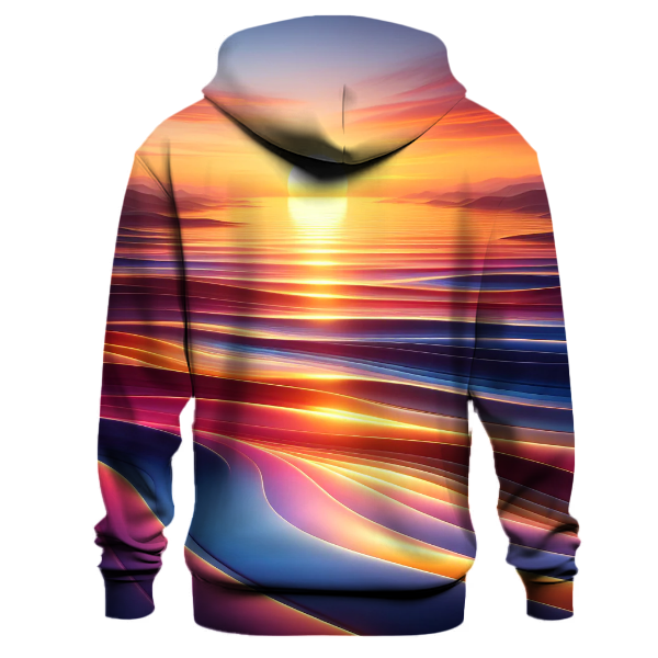 Luminous Sunset Horizon Hoodie