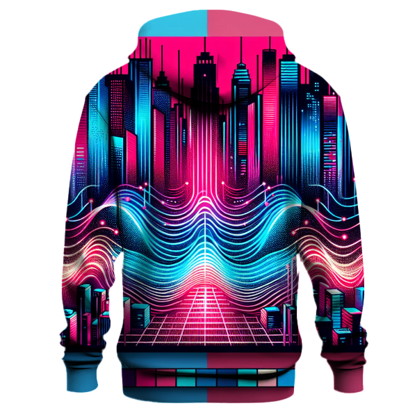 Bright Neon Pulse Hoodie