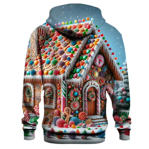 Christmas Candy Cottage Hoodie
