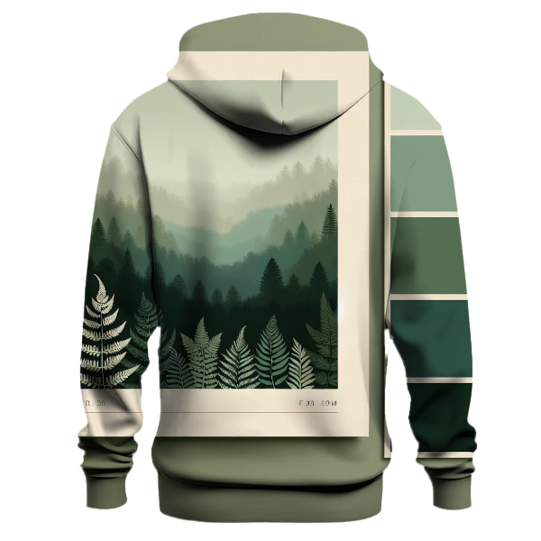 Cascading Fern Gradient Hoodie