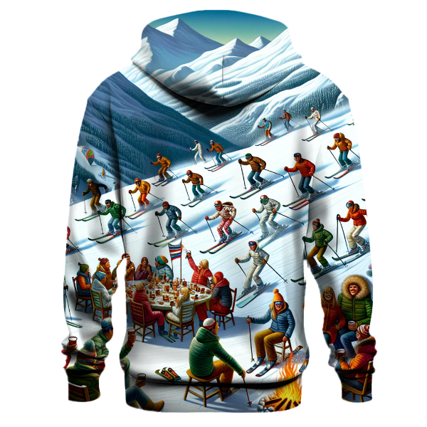 Skiing - Powder Hound Hoodie