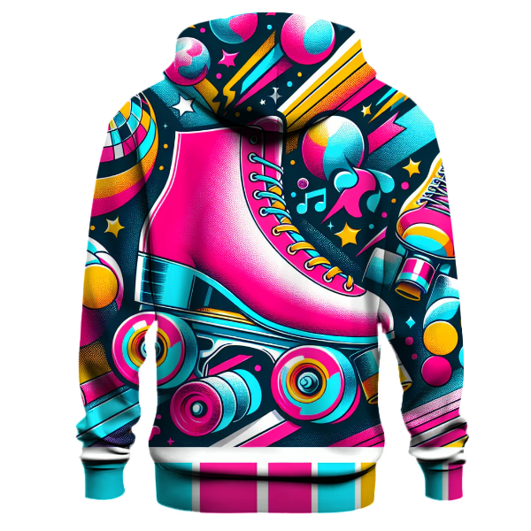 Retro Roller Skating Dreams Hoodie