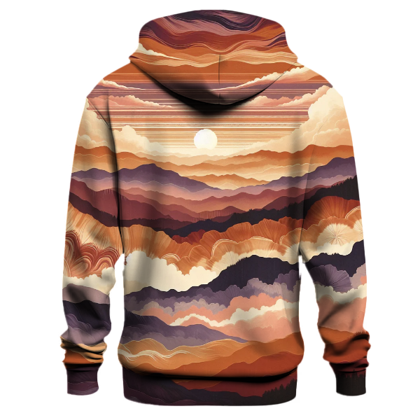 Amber Glow Dusk Hoodie