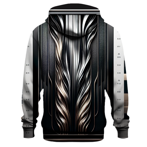 Metallic Thunder Gradient Hoodie