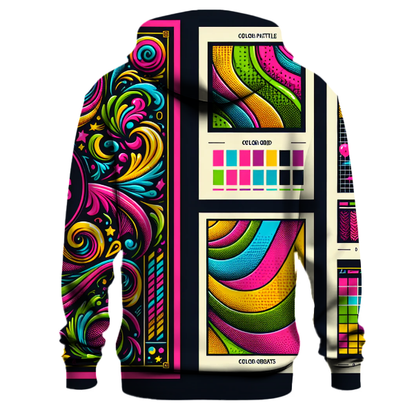 Classic 80s Wave Hoodie