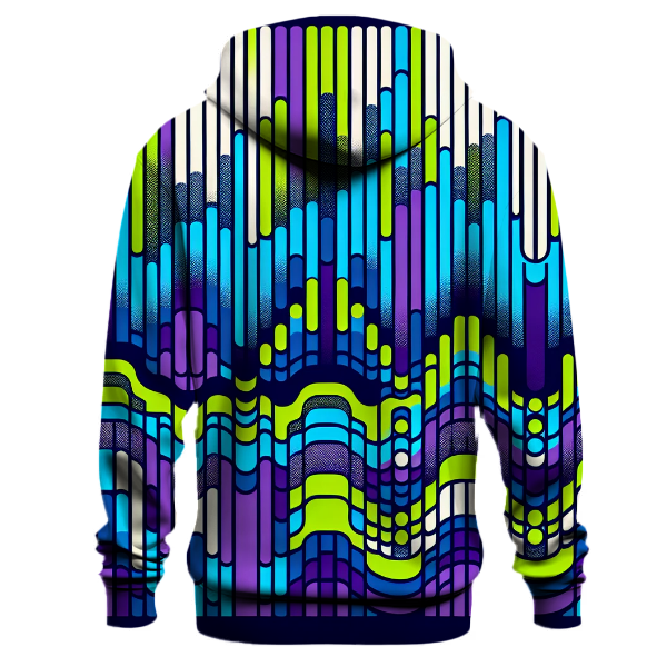 Electric Groove Stripes Hoodie