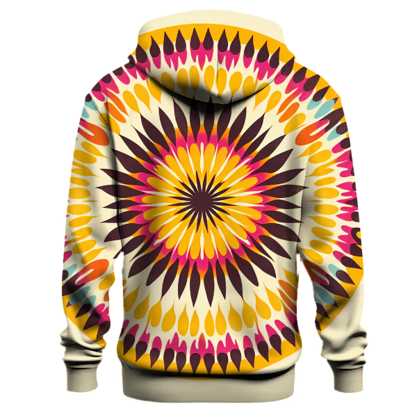 Groovy Tie-Dye Sunburst Hoodie