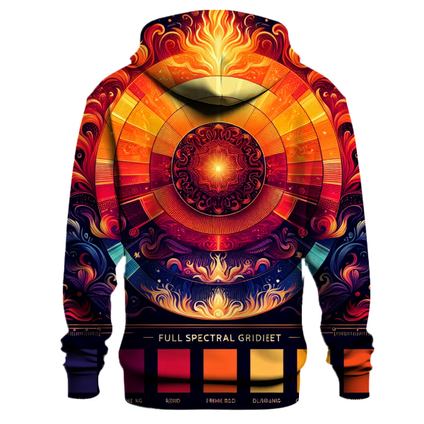 Amber Sunset Embers Hoodie