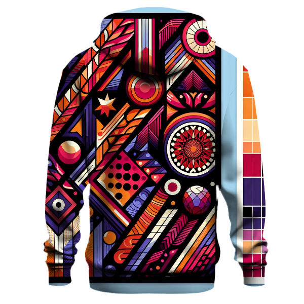 Funky Paisley Groove Hoodie