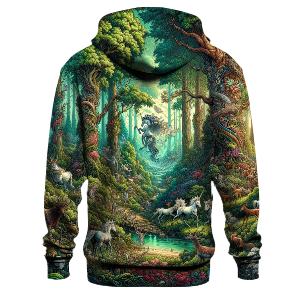 Fabled Woodland Creatures Hoodie