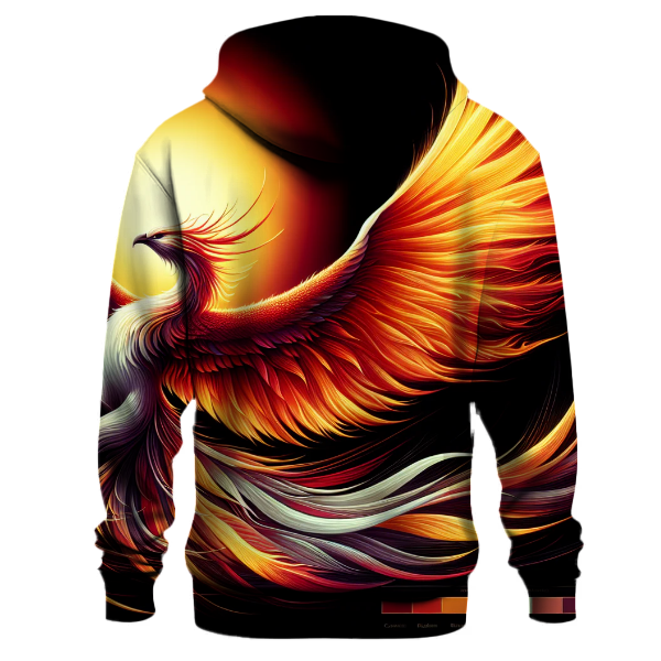 Majestic Phoenix Rising Hoodie