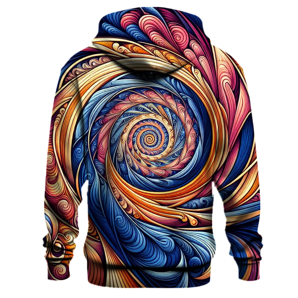 Rainbow Swirls Hoodie