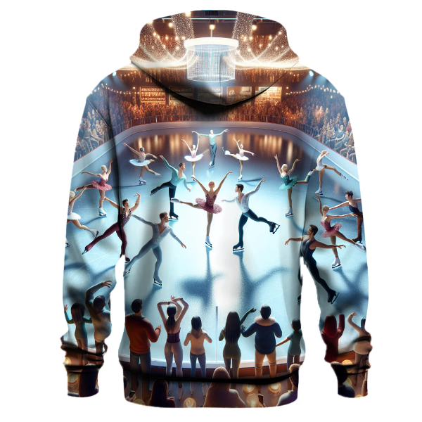 Ice Skating Elegance Hoodie