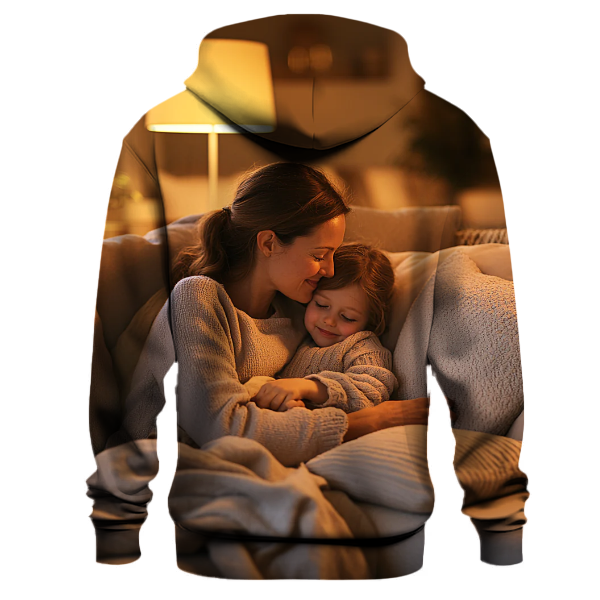 The Embrace of Dreams A Mothers Inspirational Love Hoodie